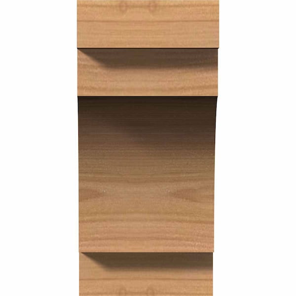 Mediterranean Smooth Rafter Tail, Western Red Cedar, 3 1/2W X 8H X 32L